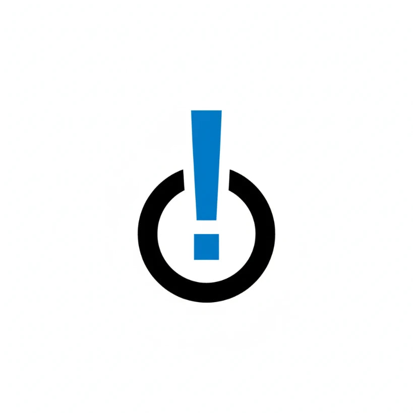 Icon zeigt ein Ausrufezeichen im offenen Kreis